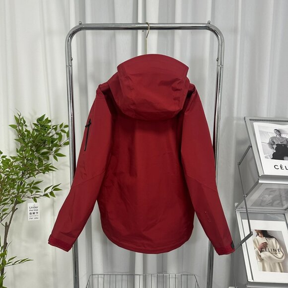 Arc'teryx Orange-red two-in-one jacket - Picture 2 of 7